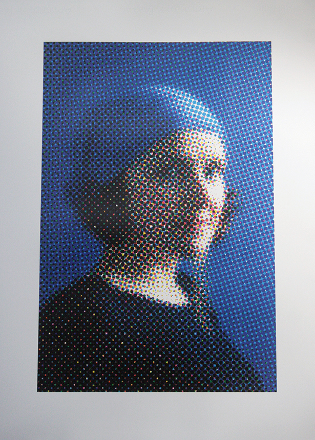 Klodetta. 4 colour Silk screen, image size 60cmx40cm. 2013